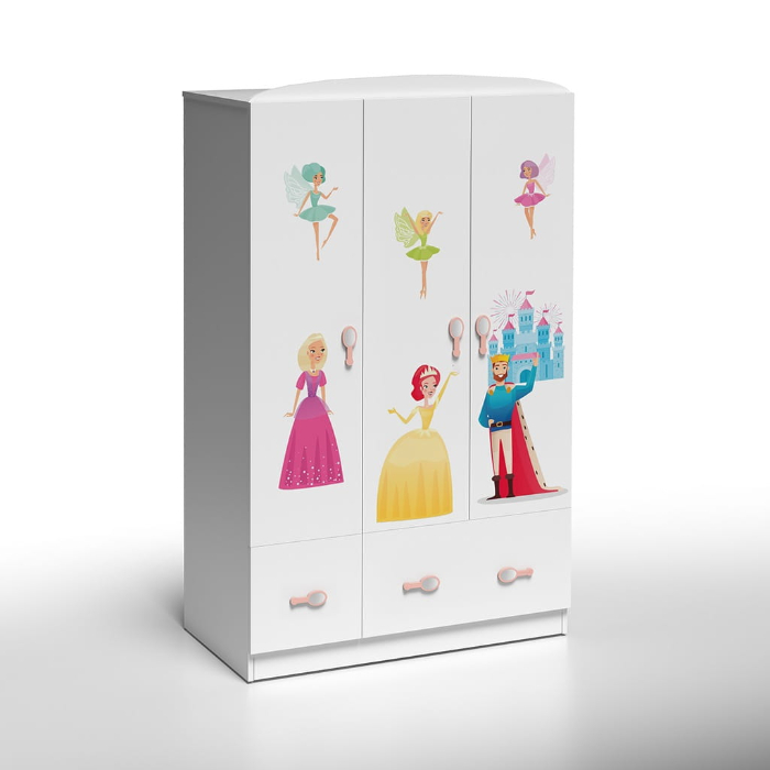 Roupeiro Plastiko Triple Princess