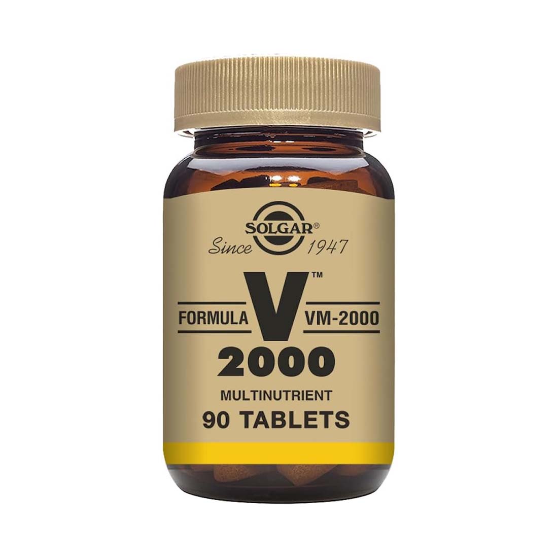 Solgar - Solgar | Fórmula Multinutrientes VM-2000 | Multivitamínico y Multimineral con Aminoácidos y Antioxidantes | 90 Comprimidos