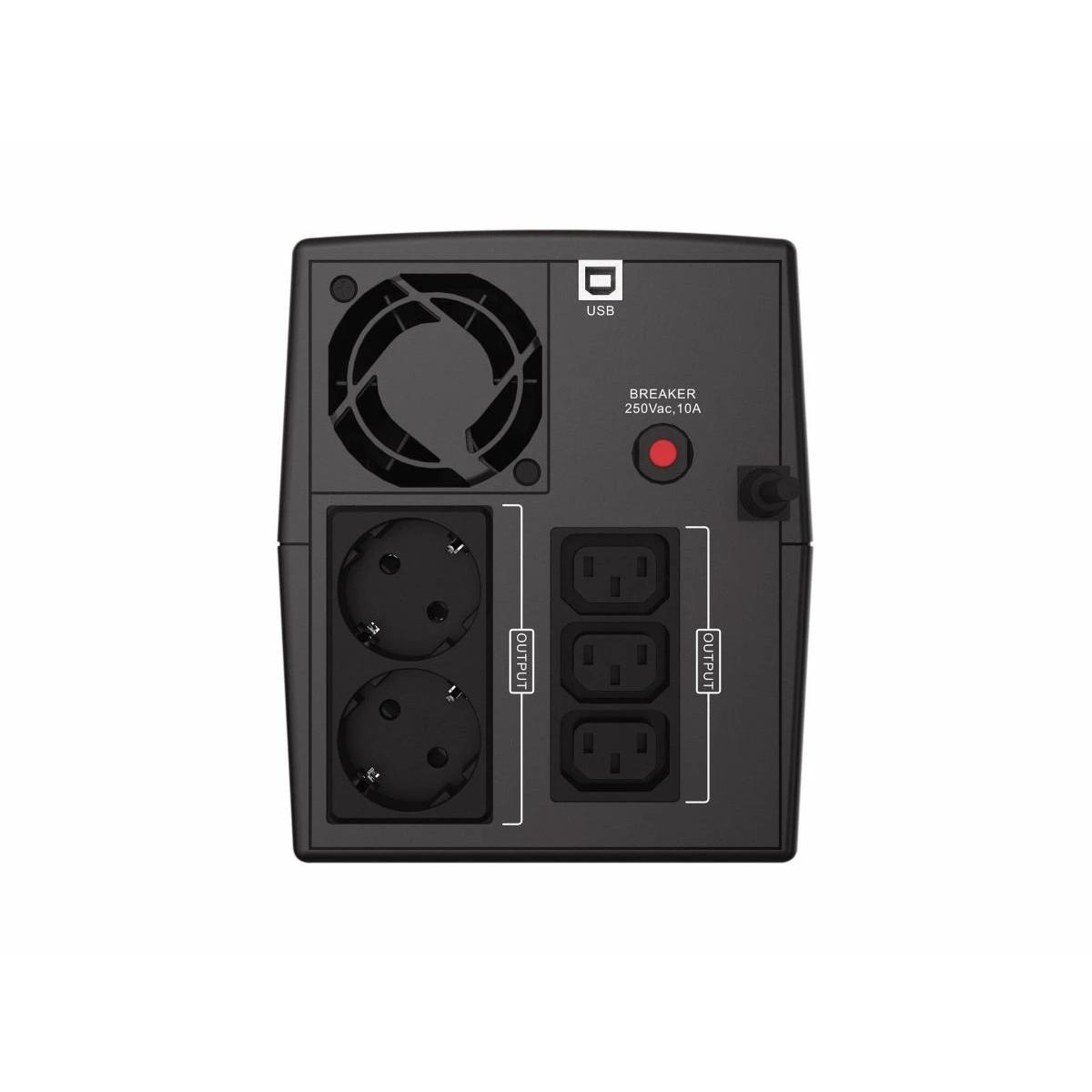 SAI (UPS) Conceptronic OFFLINE 1500VA 900W 2CONZEUS08EM