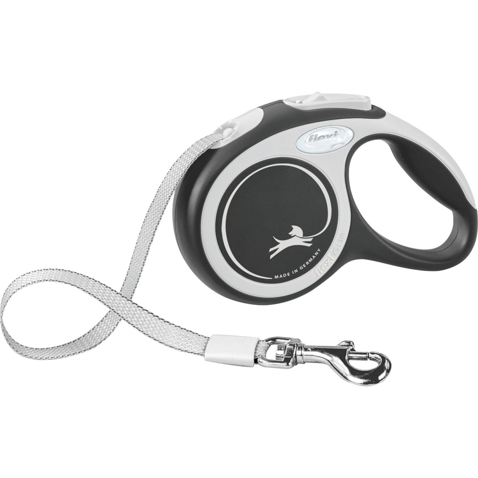 Correa Extensible Flexi Comfort Negra para Perros