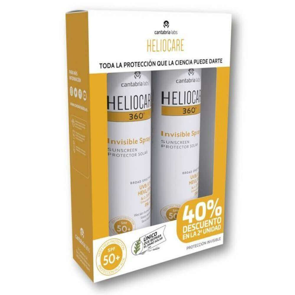 Cantabria Heliocare 360º Spf50 Invisible Spray Duplo