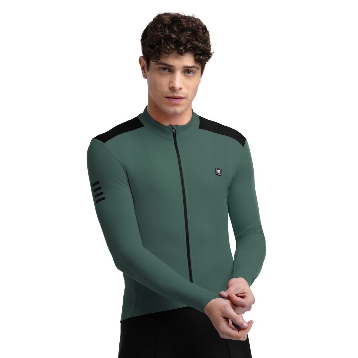Siroko - Maillot M4 SRX Manga Larga Ciclismo para Hombre_