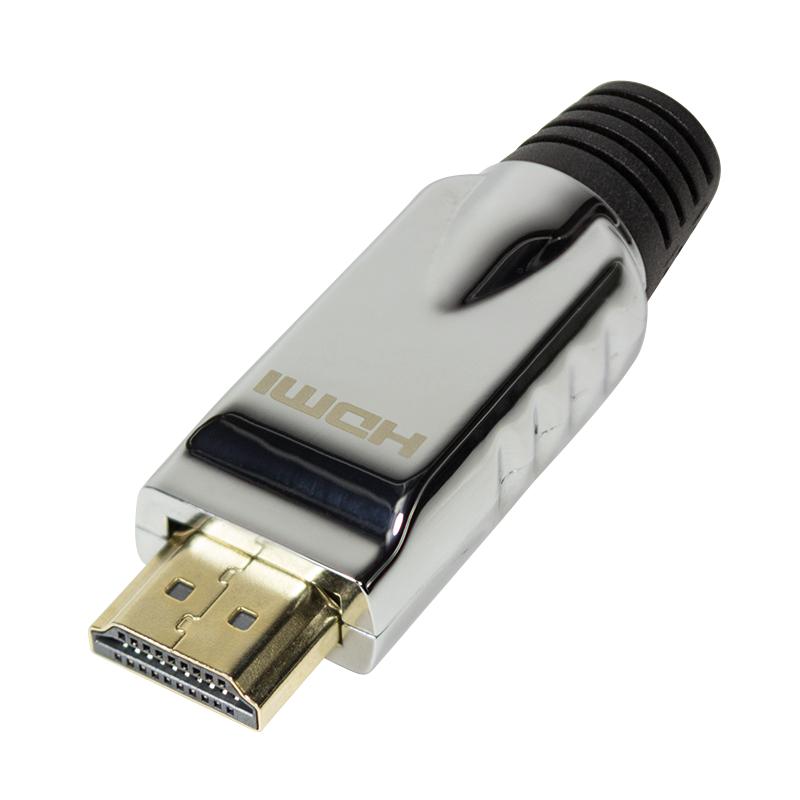 Logilink Conector HDMI Macho Dorado Recto para Ordenador