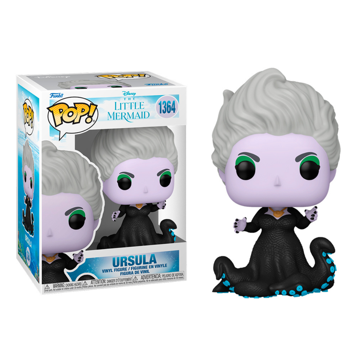 FUNKO POP! LA SIRENITA - ÚRSULA, 70733, Nº1364, TIENDA CON LICENCIA OFICIAL