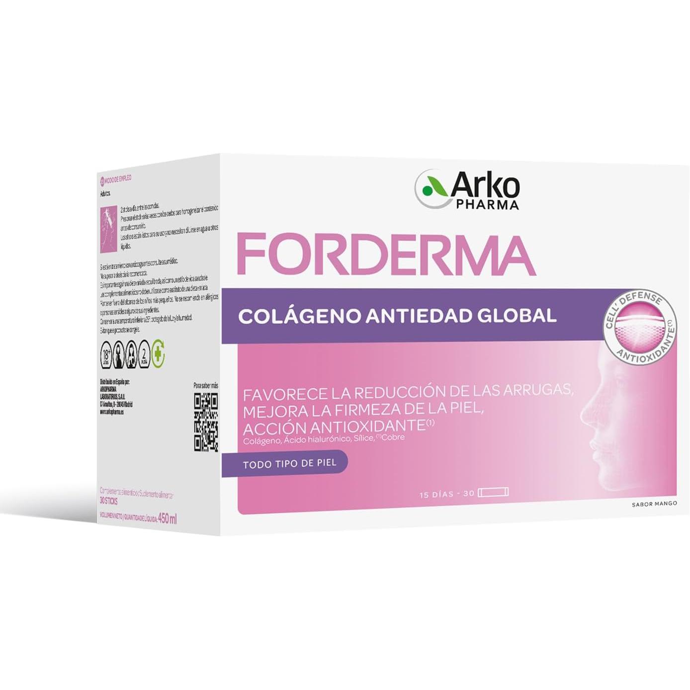 Colágeno Hidrolizado Arkopharma Forderma Antiedad Global