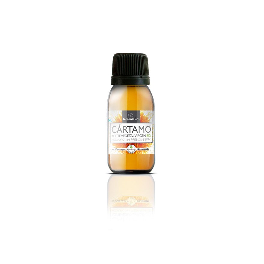 Aceite vegetal virgen de cártamo Bio 100 ml de aceite Terpenic