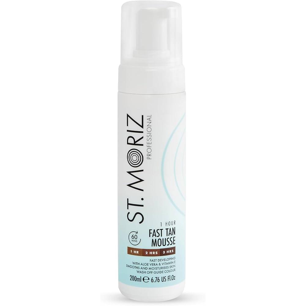 ST MORIZ Advanced Express Mousse (200ml) – Espuma Autobronceadora de Acción Rápida (1 a 3 Horas) – Bronceado Profesional Sin Manchas – Acabado Natural y Duradero