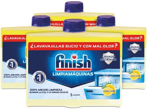 Finish Lavavajillas, Aditivo para lavavajillas, 3 productos de 8.5 fl oz,  Limón