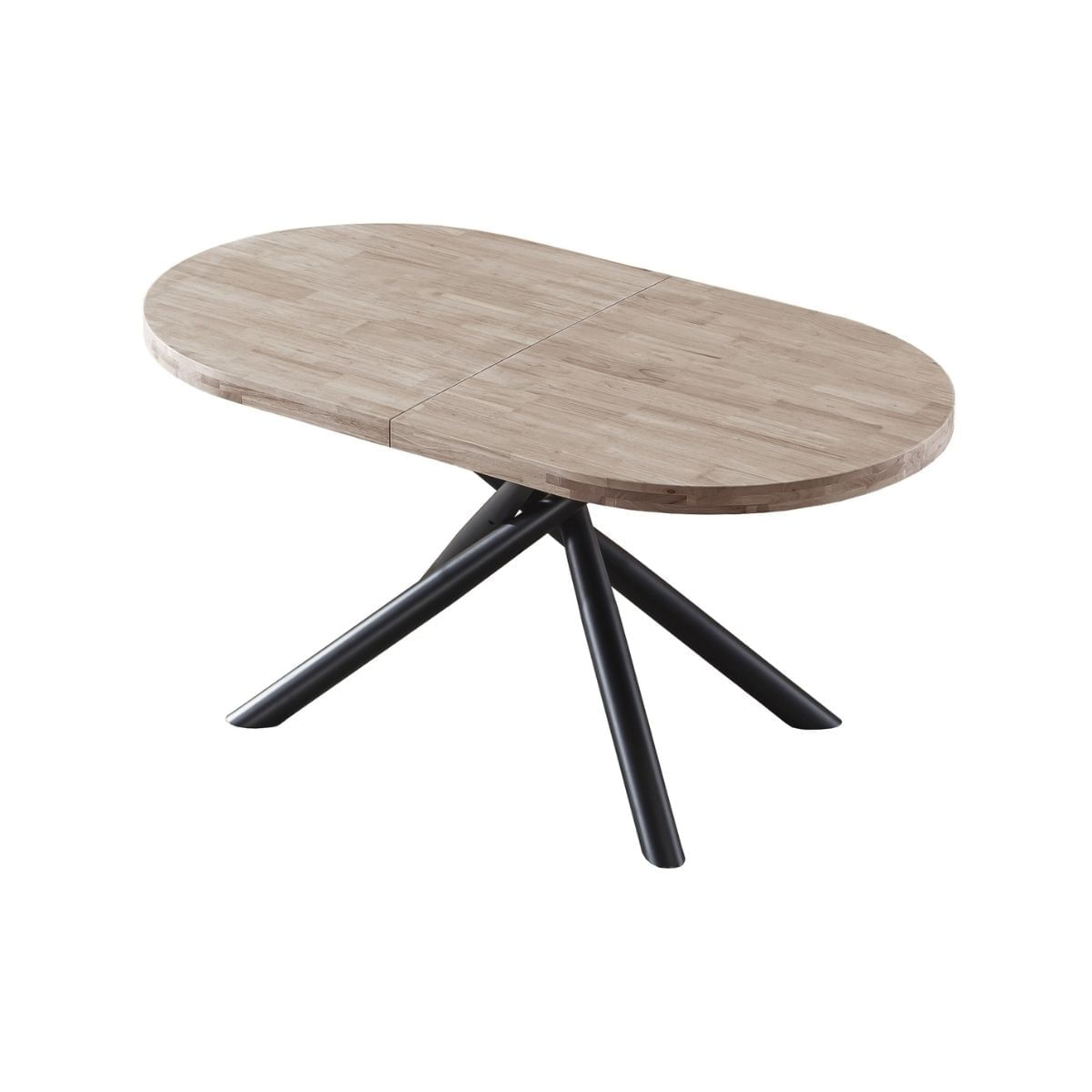 Mesa de comedor Senda diseño extensible 76x160-200-240x90 cm Adec