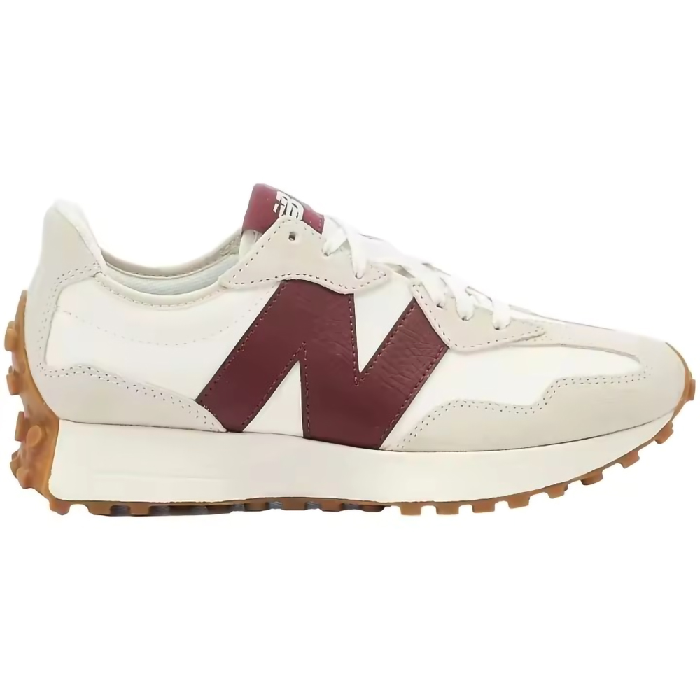 New Balance 327 Zapatillas Casuales Para Mujer de Color Rojo Combinado con Blanco