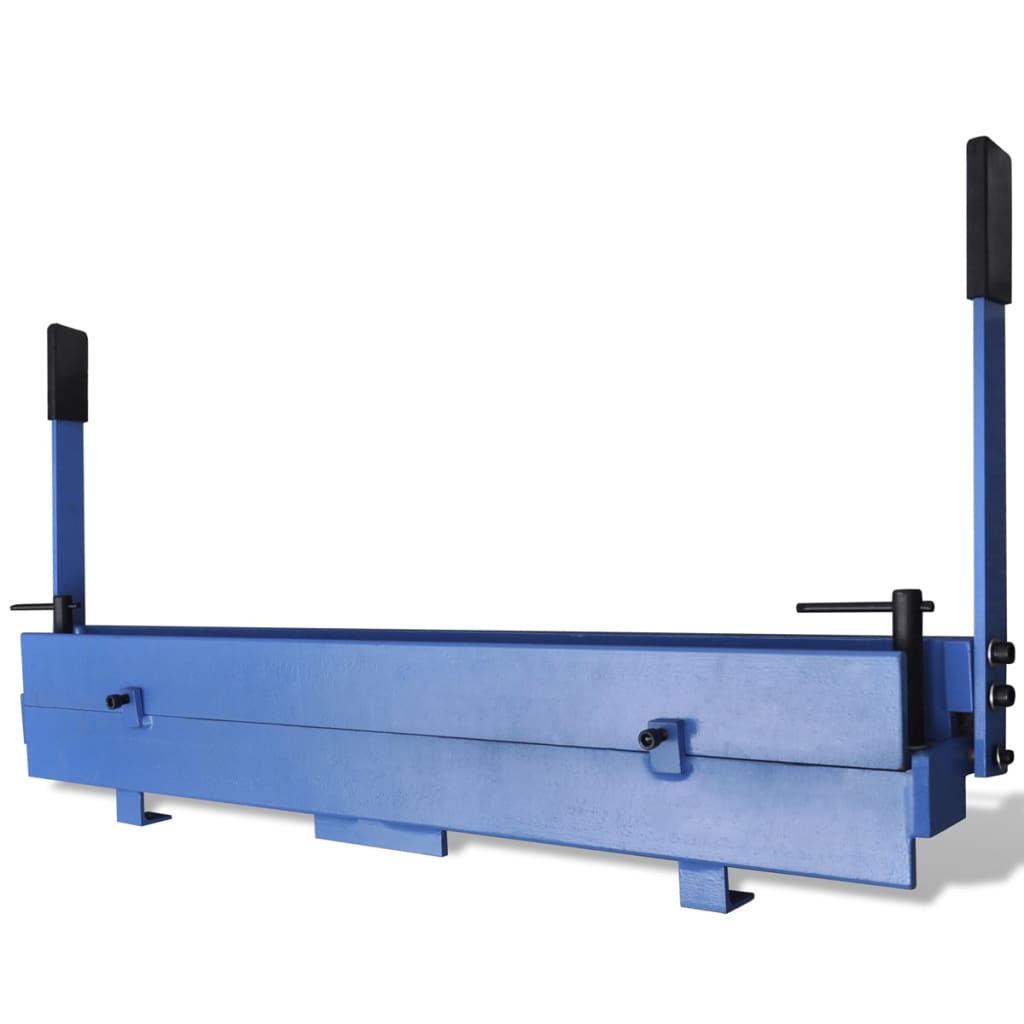 vidaXL Máquina Plegadora Manual de Metal Herramienta Dobladora de Chapa Dimensiones 450 mm, 630 mm, 930 mm