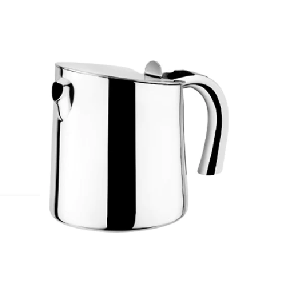 Bra - Tetera Bella, De 0.15 a 0.5 Litros, Acero Inoxidable Pulido Brillante, Asa Ergonómica y Tapa, Profesional