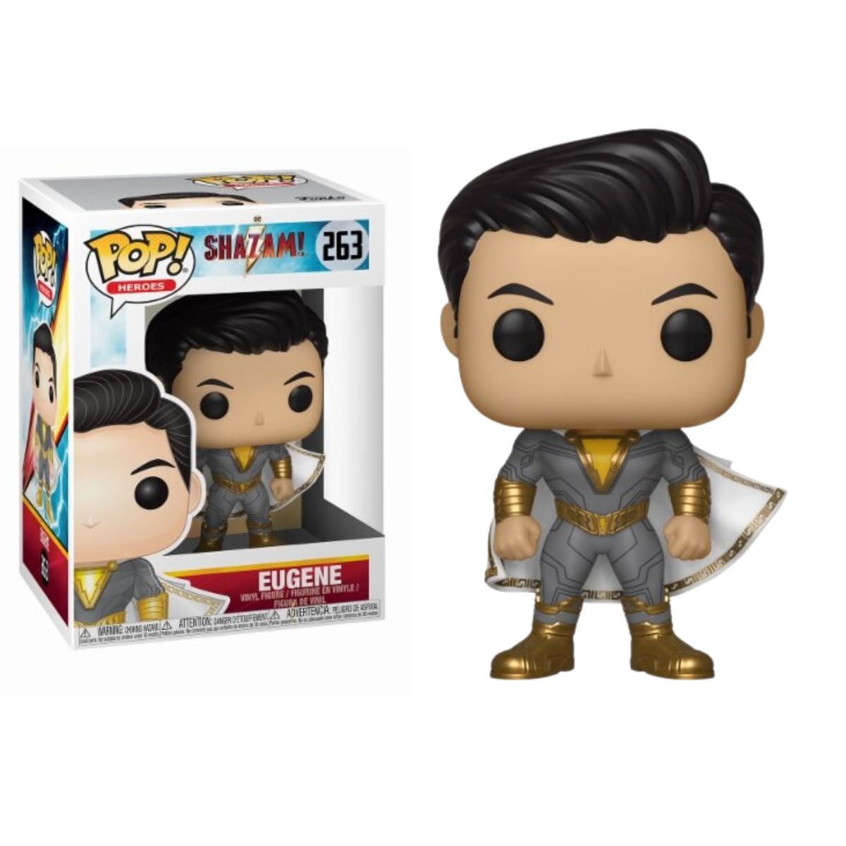 FUNKO POP! ¡SHAZAM! - EUGENE, 36808, Nº263, PRODUCTO CON LICENCIA OFICIAL