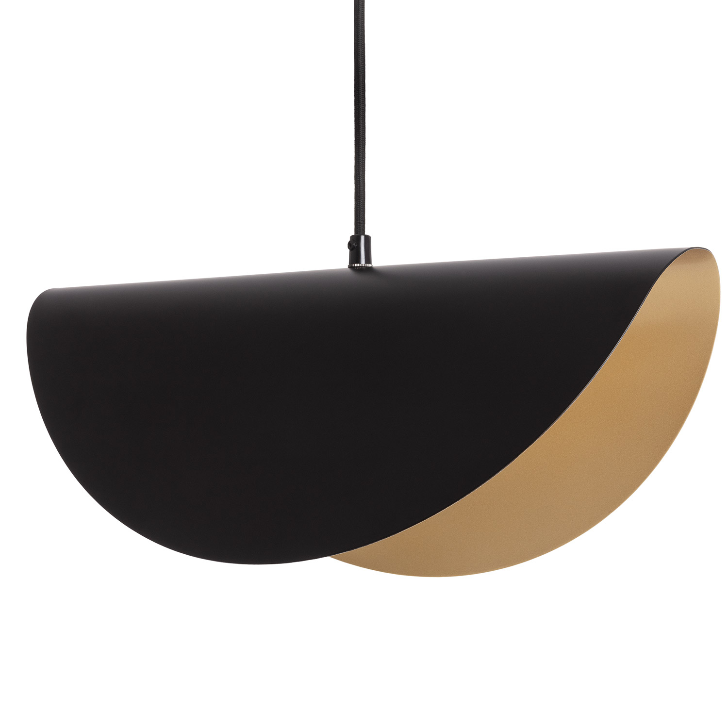Ledkia Lámpara Colgante Metal Caravaggio Negro