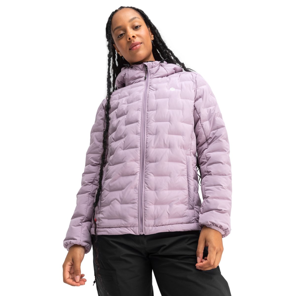 Siroko - Chaqueta Insulada ZELENE Ligera Hiking para Mujer_