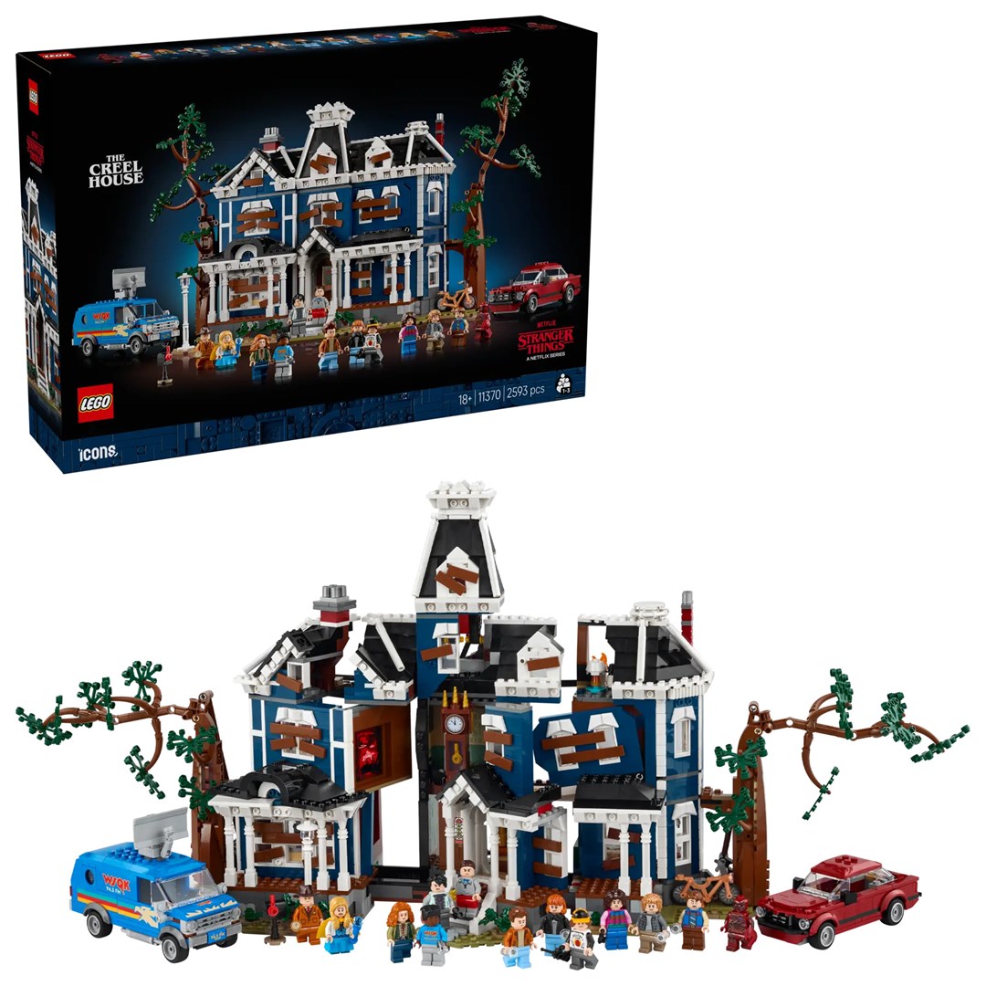 Lego icons 11370 stranger things: the creel house