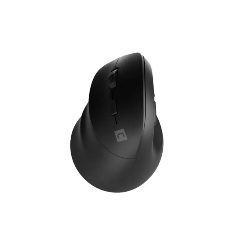 Natec Crake 2 Zurdo Ratón Vertical Inalámbrico 2400DPI Negro
