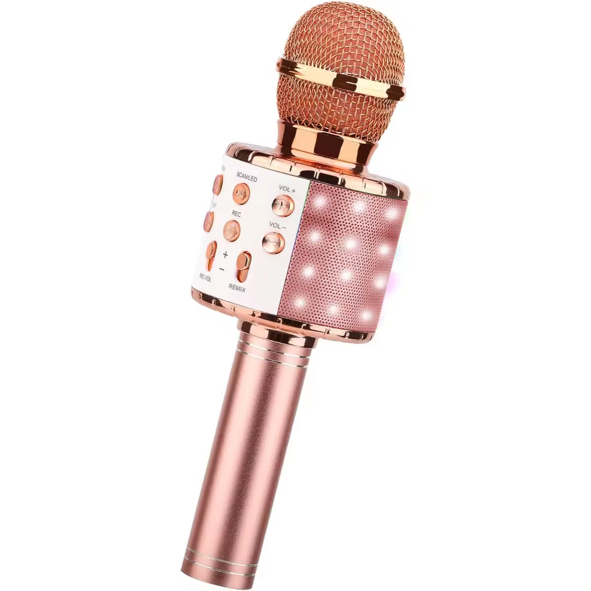 Micrófono inalámbrico profesional con Bluetooth, altavoz de mano, micrófono de Karaoke, reproductor de música KTV, grabadora de canto