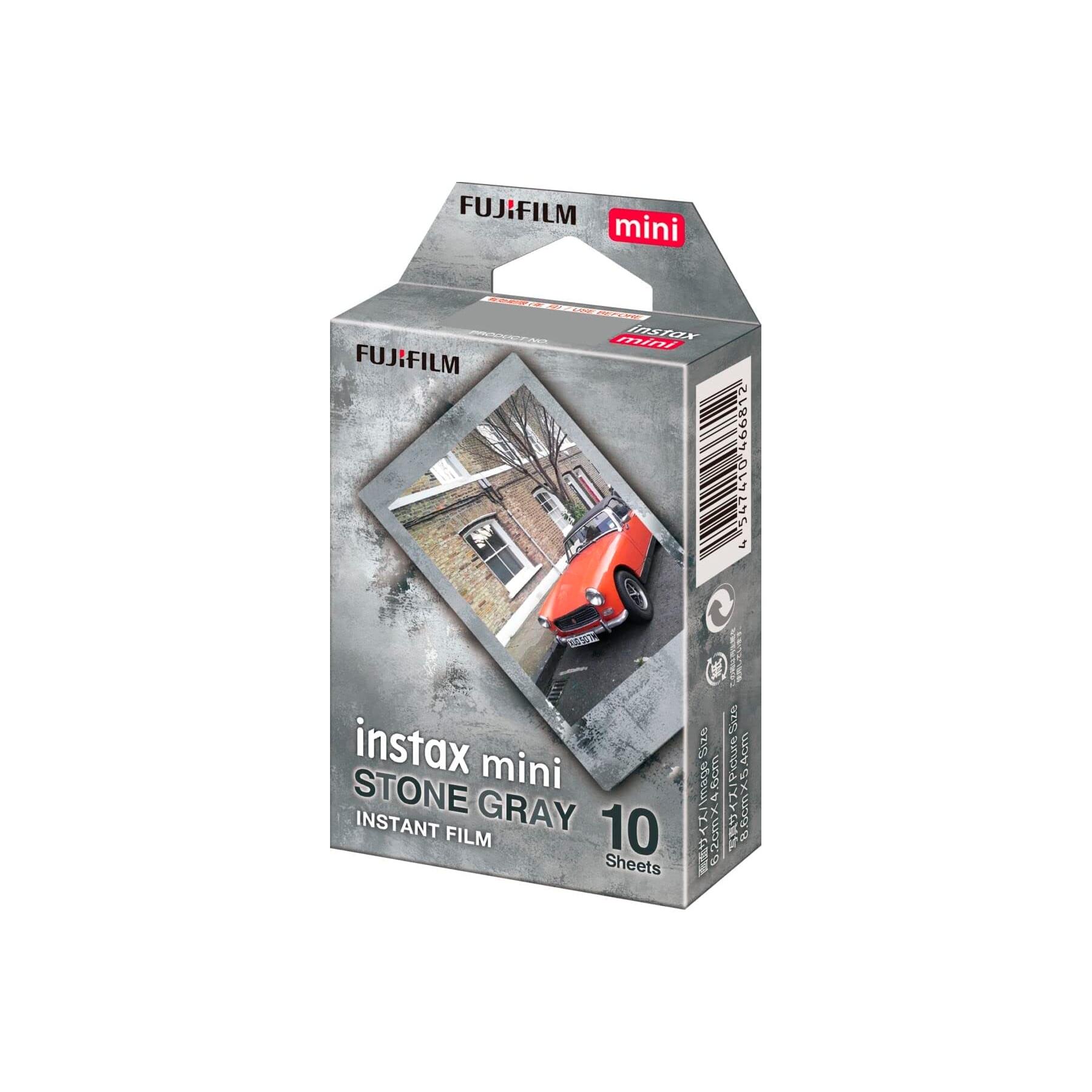 FUJIFILM instant film shot Stone Gray / Película fotográfica instantánea