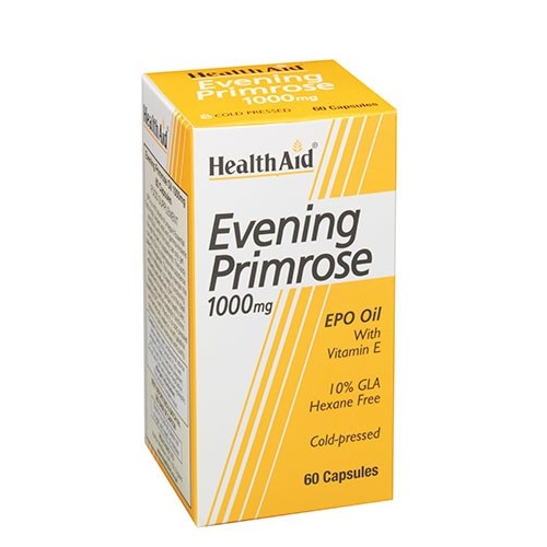 Health Aid - Onagra Epo 1000Mg 60Tab - Equilibrio Hormonal - Salud Femenina