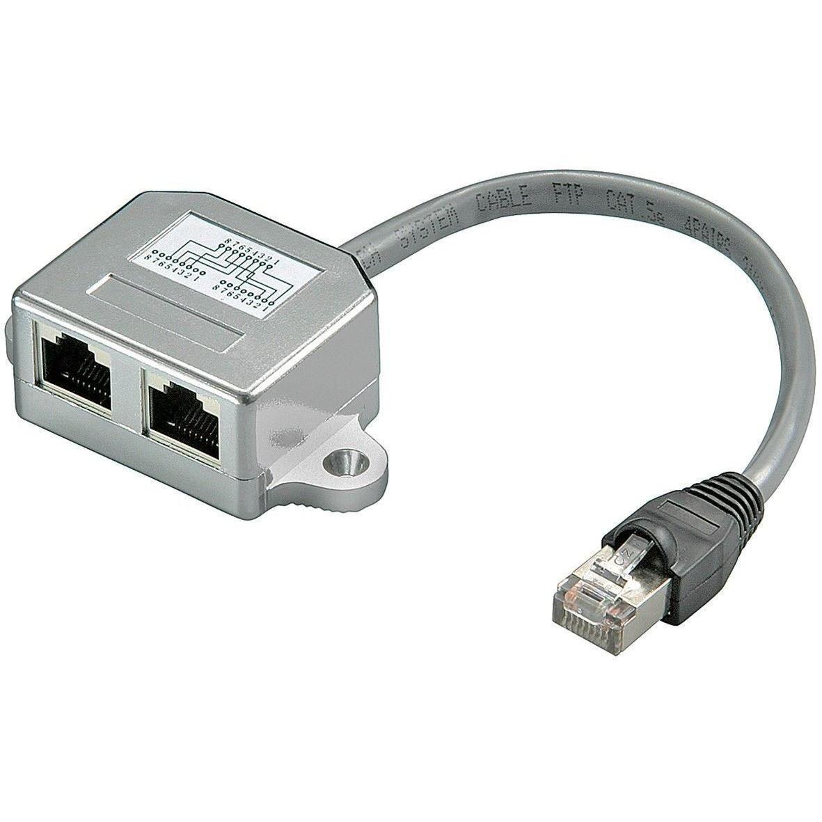 Microconnect Cable Divisor Adaptador Y de Ordenador Conexión Fácil
