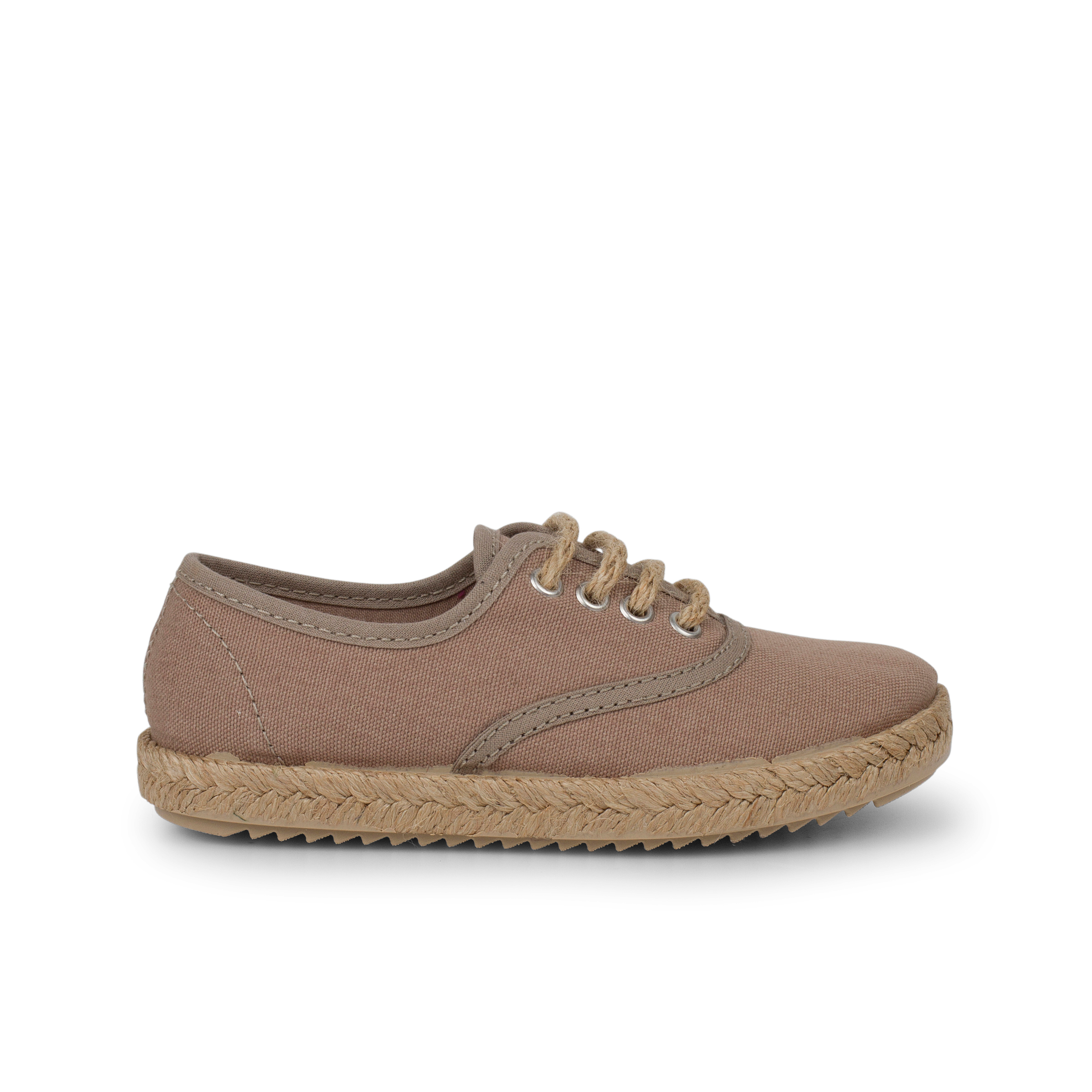Pisamonas Zapatillas Niños Suela Y Cordones Yute