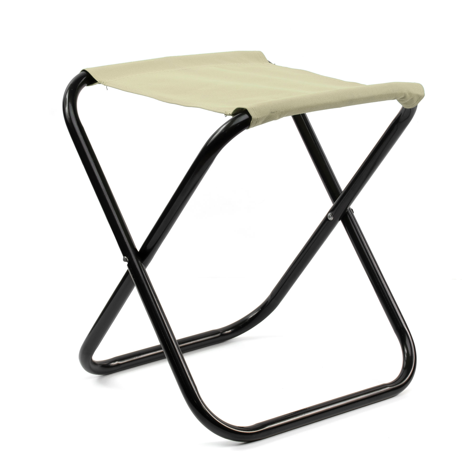 Taburete Plegable para Camping - The Secret Home - Multifuncional - Acero y Poliéster - Ligero y Compacto
