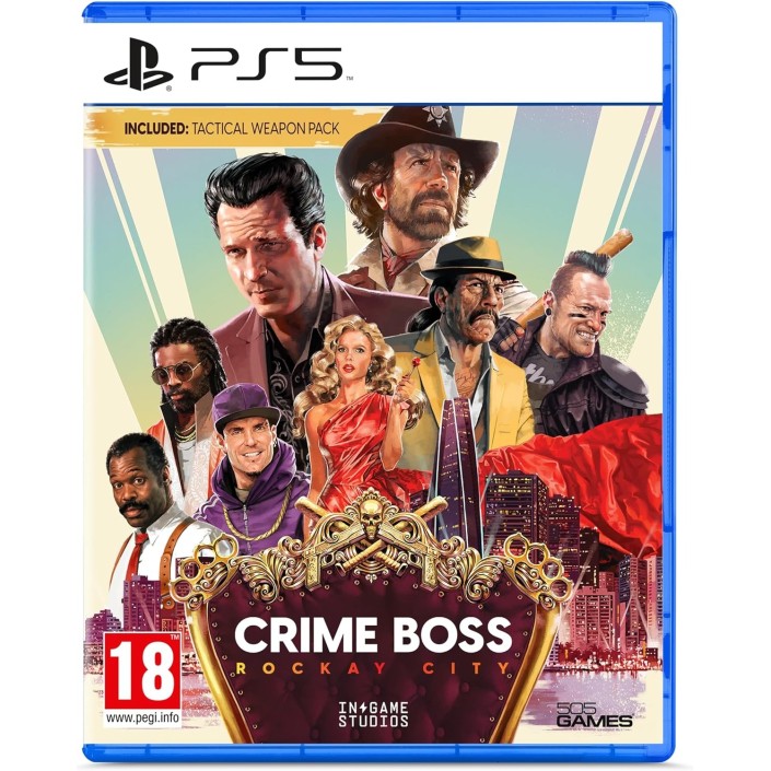 Juego Crime Boss: Rockay City para Playstation 5 | PS5 PAL EU - Nuevo Original Precintado