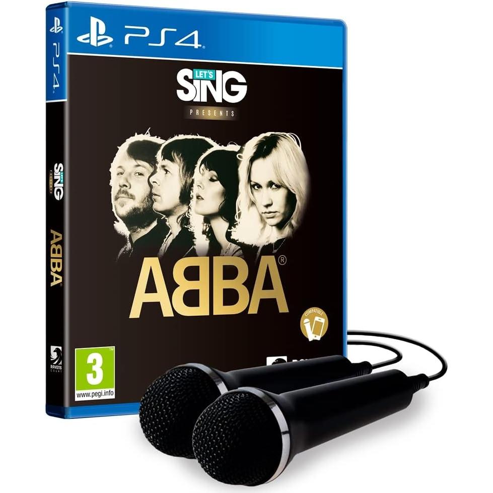 Let´s Sing ABBA + 2 Micros Juego para Consola Sony PlayStation 4 [PAL ESPAÑA]
