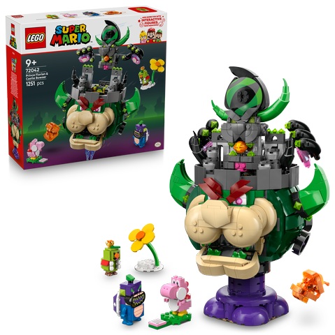 Lego Super Mario Principe Florian y Castillo de Bowser - Nuevo precintado