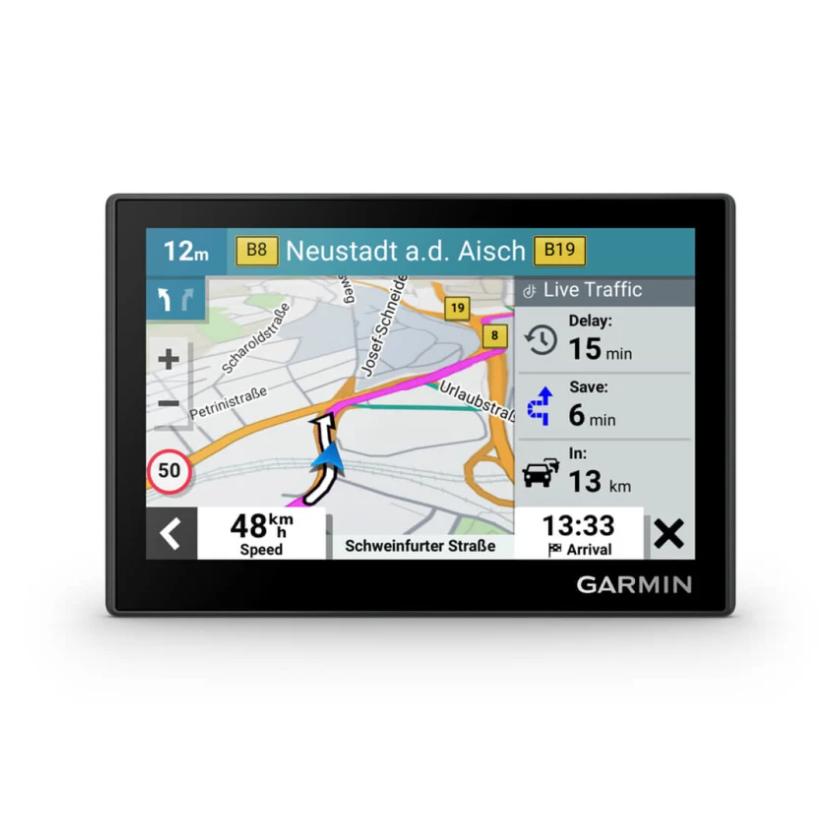 Garmin Drive 53 EU - Navegador GPS con mapas de por Vida, Pantalla de 5'' de Alta resolución y tráfico en Directo