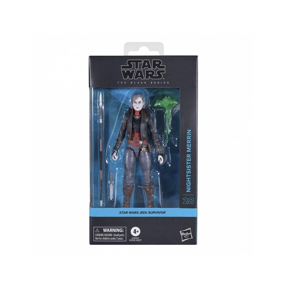 Star Wars The Black Series Nightsister Merrin 15 cm Figura Coleccionable Jedi Survivor Hasbro
