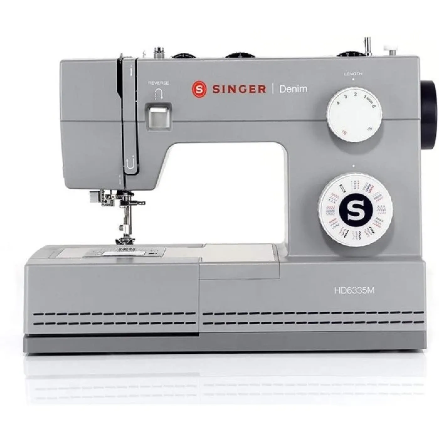 Maquina de coser Singer 6335 Heavy duty especial para vaqueros y tejidos gruesos