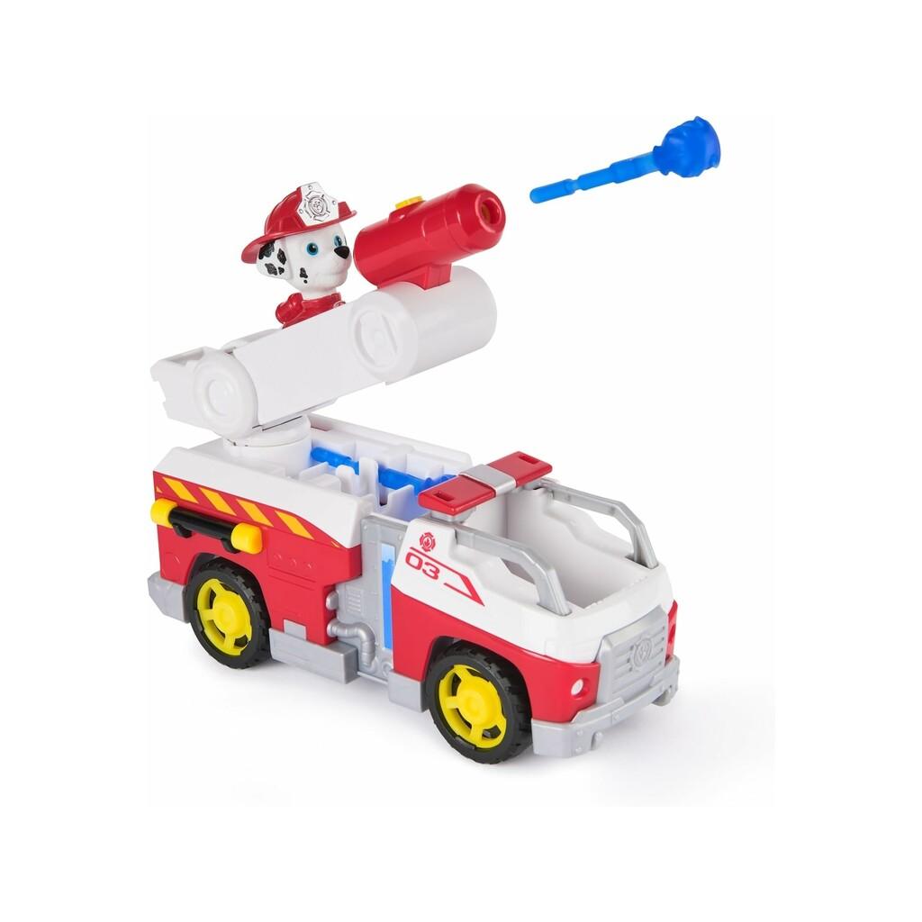 Patrulla Canina Fire Rescue Marshall con Camión de Bomberos Vehículos para jugar Spin Master