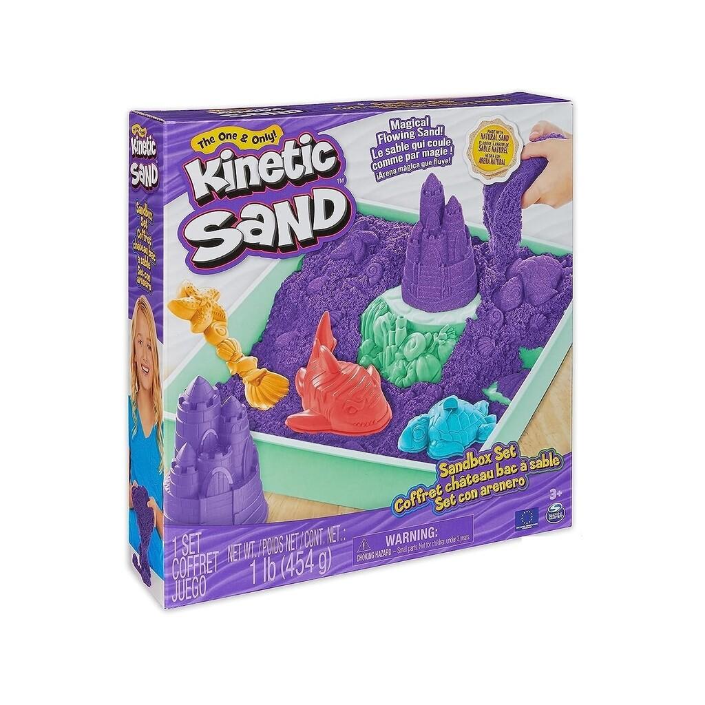 Kinetic Sand Caja Set Morado de Spin Master 6067477 Moldeo SPIN MASTER