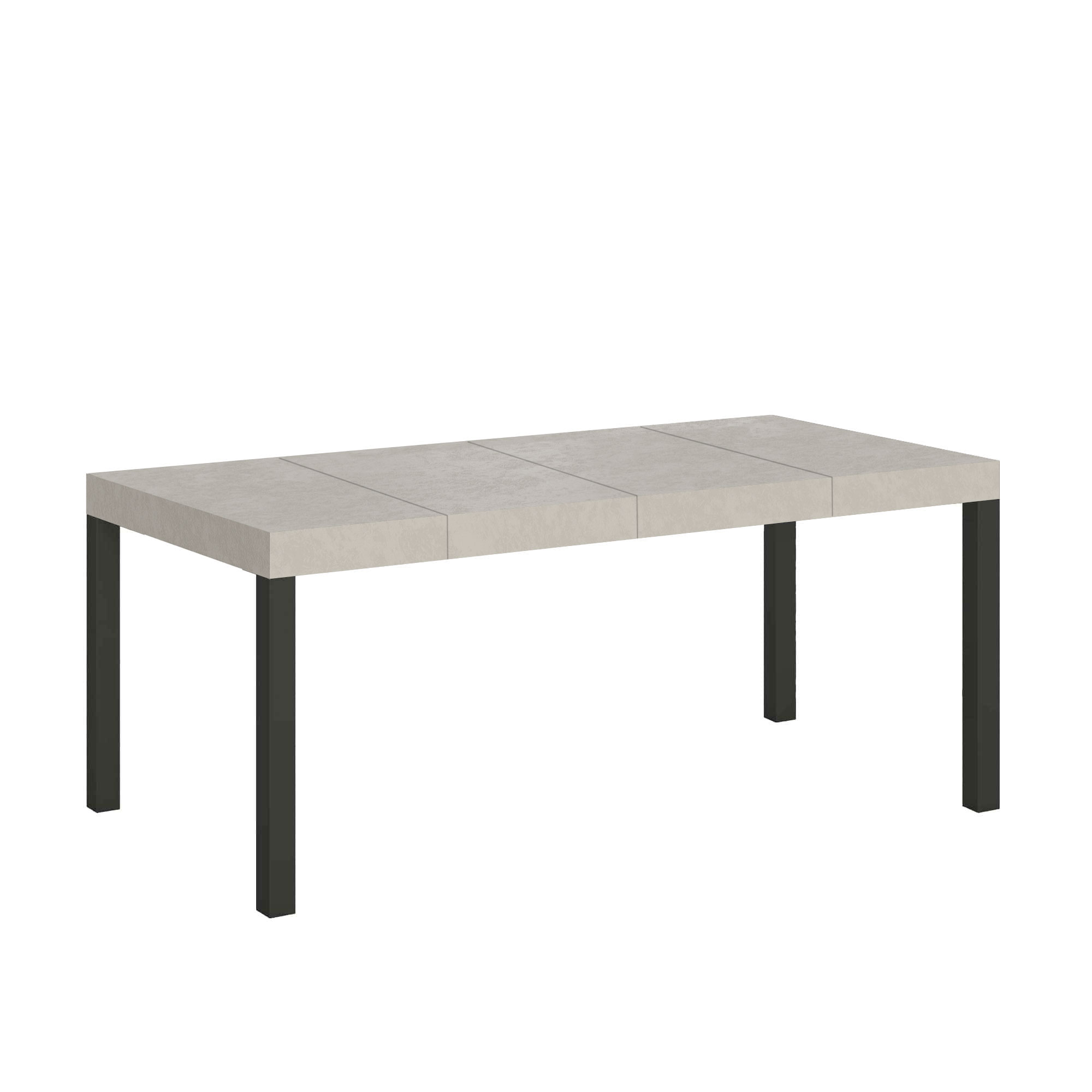 Mesa extensible 90/246x90 cm Everyday Premium patas antracita cachemir - Itamoby