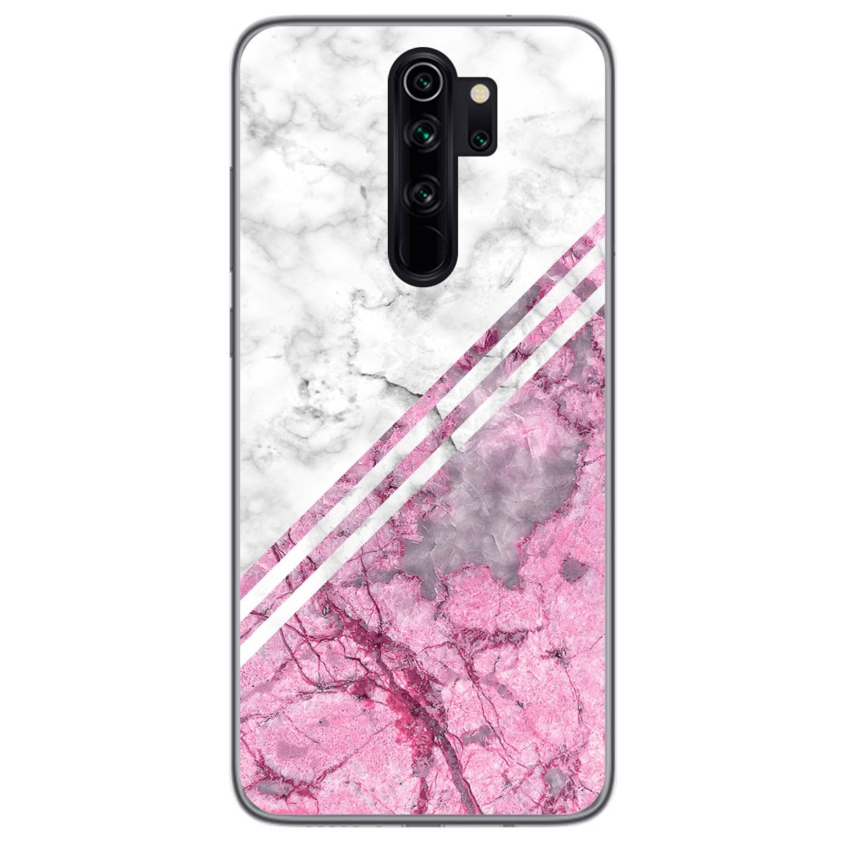 Tumundosmartphone Funda Gel Tpu para Xiaomi Redmi Note 8 Pro diseño Mármol 03 Dibujos