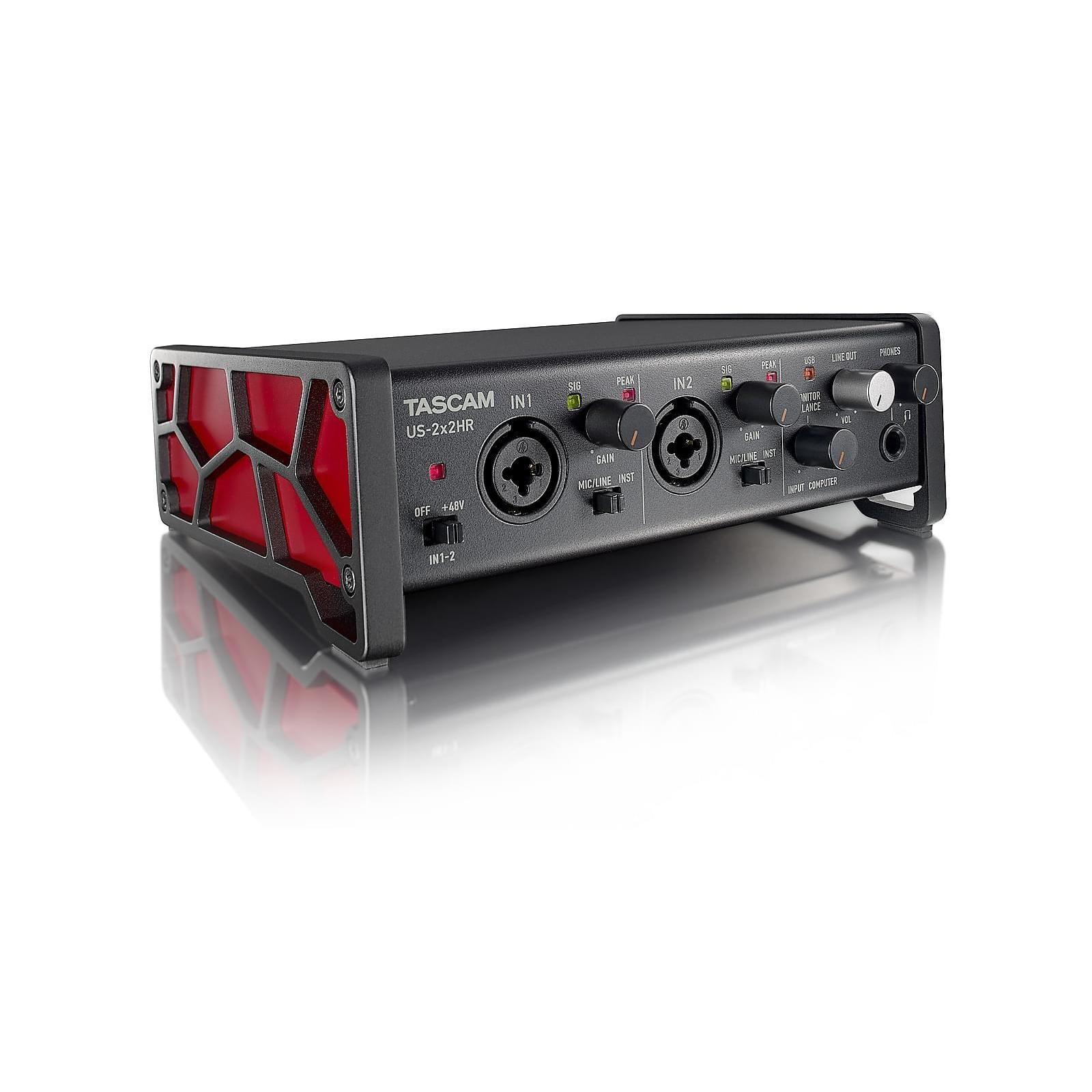 Tascam Us-2x2hr - Interfaz de Audio de Alta Calidad
