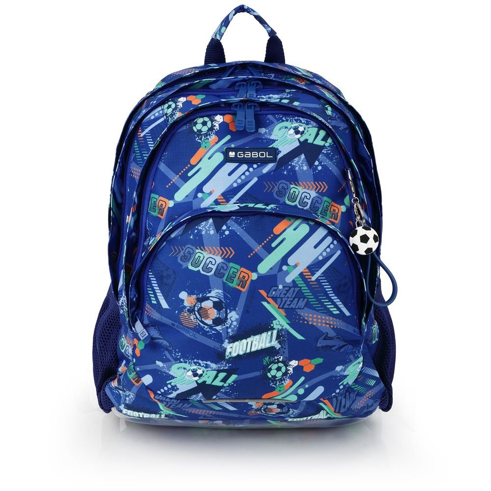 GABOL MOCHILA ESCOLAR TRIPLE 44X32 REJILLA CREW CREW 21x44x32 Cms.