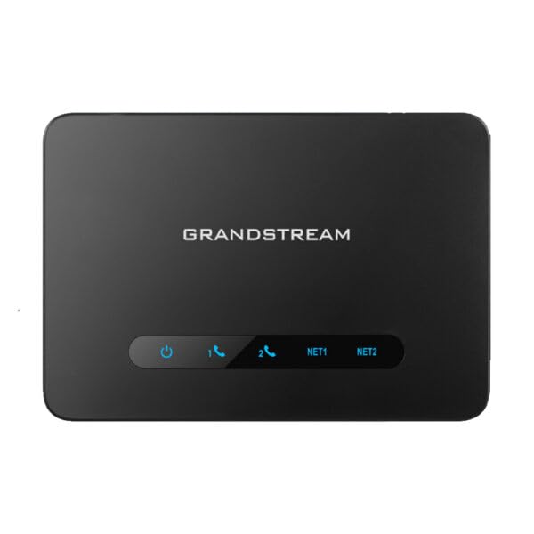 Grandstream Puerto HT812 V2 VoIP ATA 2-FXS (HT812-V2)
