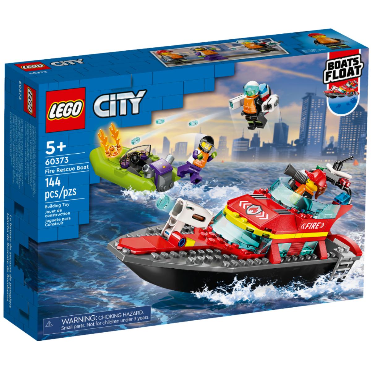 LEGO City, Barco de Rescate de Bomberos (60373)