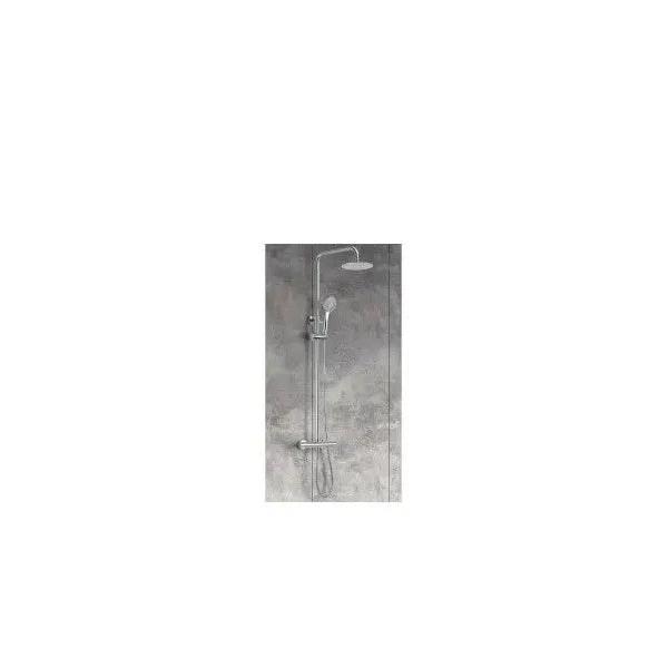 IMEX ECO-KENT BTK017-ECO Barra de ducha termostática hecha de acero inoxidable con acabado cromado