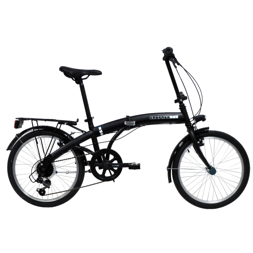 Vitalgym Bicicleta Plegable 20" Scrapper Compact Negra