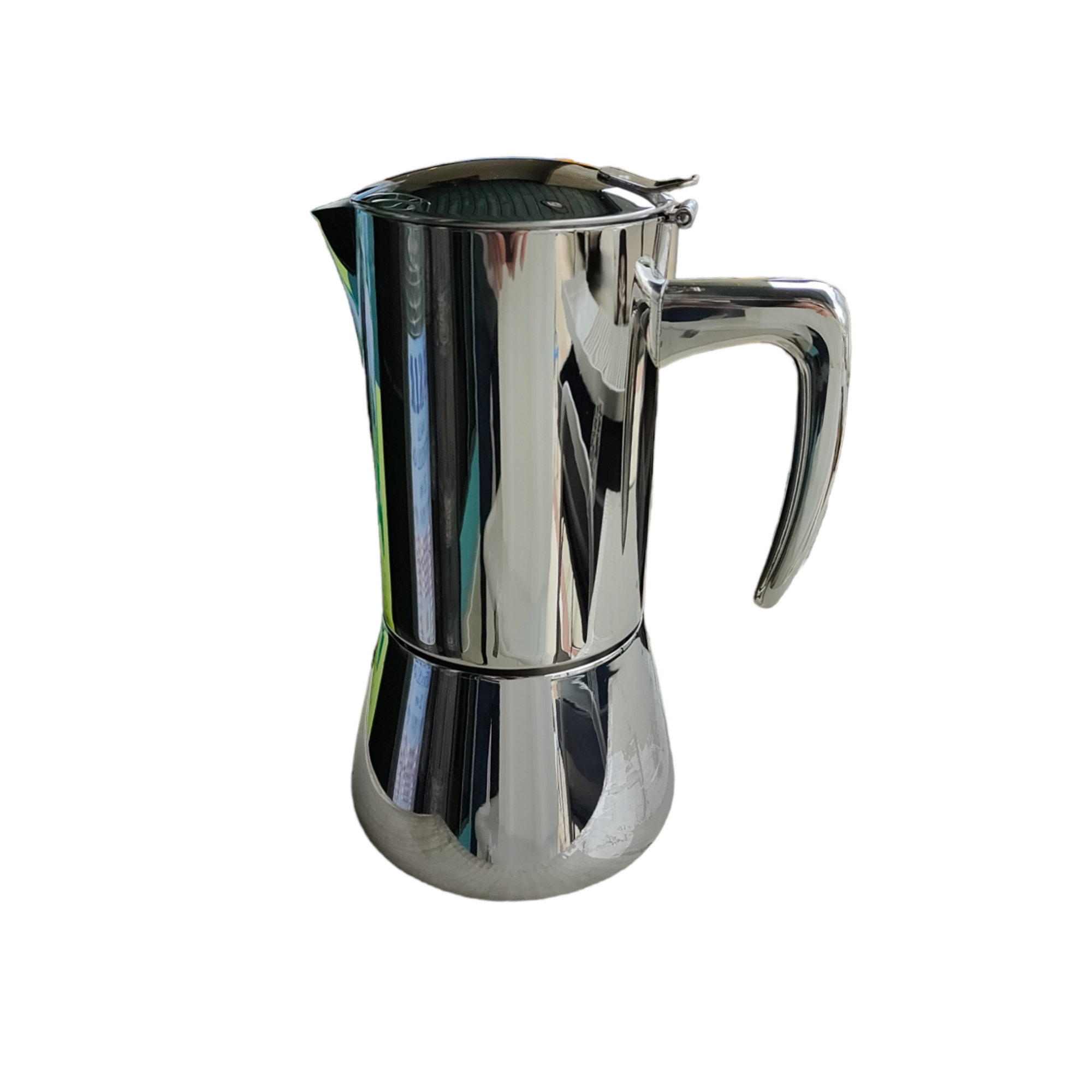 Belinox Cafetera Clásica Silver para Todo Tipo de Cocinas - Varias Medidas