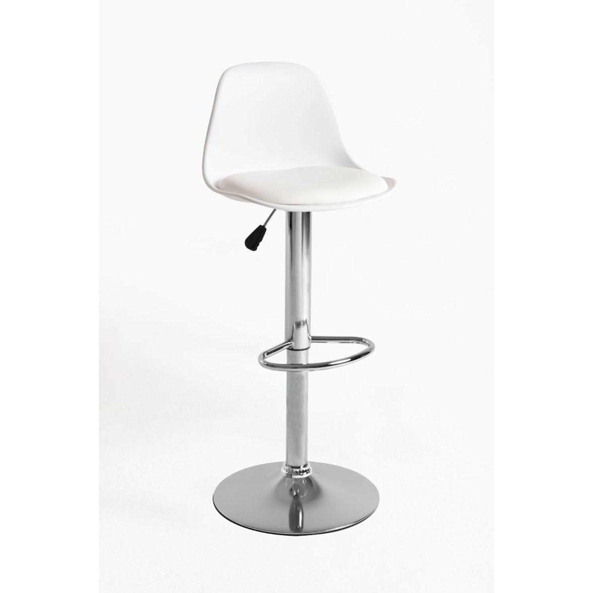 Regalos Miguel - Packs Taburetes Cocina - Pack 4 Taburetes Tulipa - Blanco