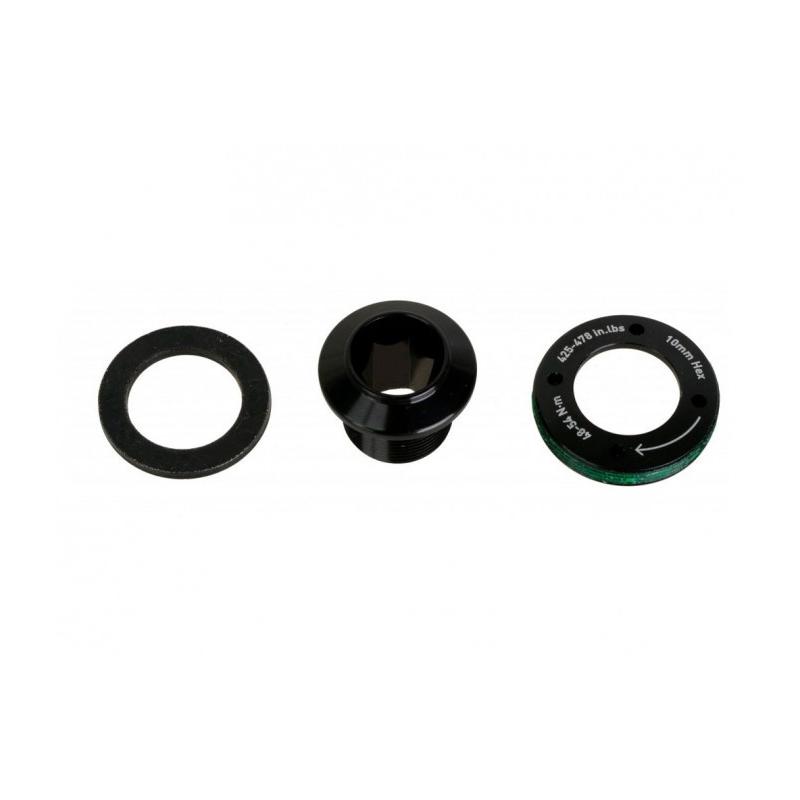 SRAM - Kit de tornillos auto-extraíbles para biela M18/M30 DUB Negro, accesorio de montaje para motocicleta, compatible con repuestos exteriores de moto, ideal para mantenimiento y sustitución