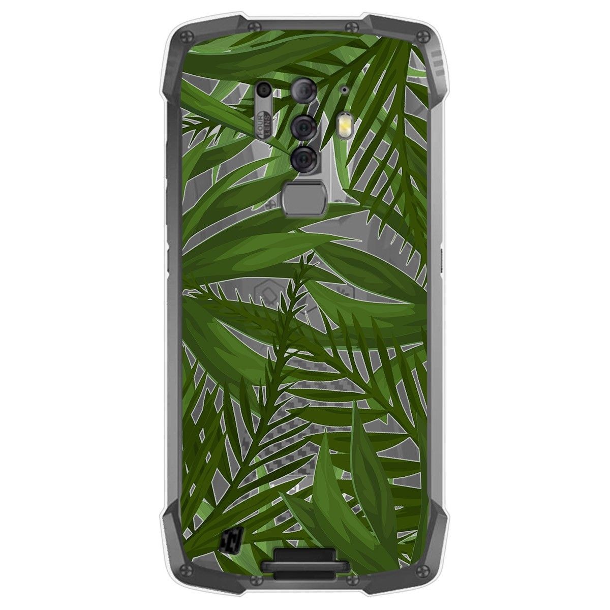 Tumundosmartphone Funda Gel Transparente para Blackview BV6900 / BV6900 Pro diseño Jungla Dibujos