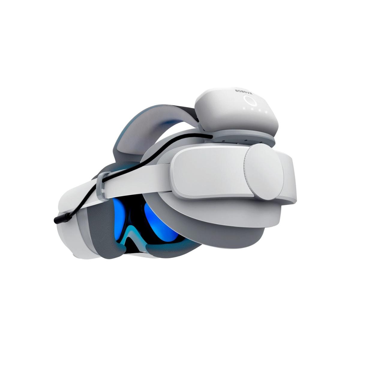 BOBOVR P4S Kit de Mejora con Correa y Batería Magnética 5200mAh – Compatible con PICO 4 Ultra y Pico 4 Ultra Enterprise – Alarga Duración de Batería y Mejora Comodidad