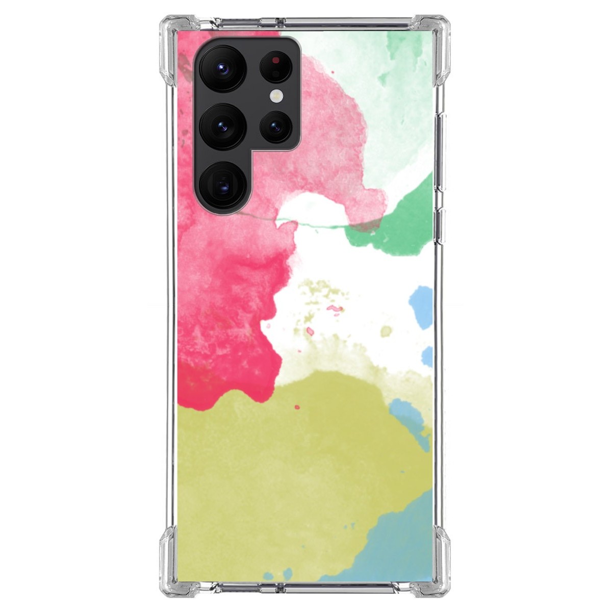 Funda Silicona Antigolpes para Samsung Galaxy S22 Ultra 5G diseño Acuarela 02 Dibujos
