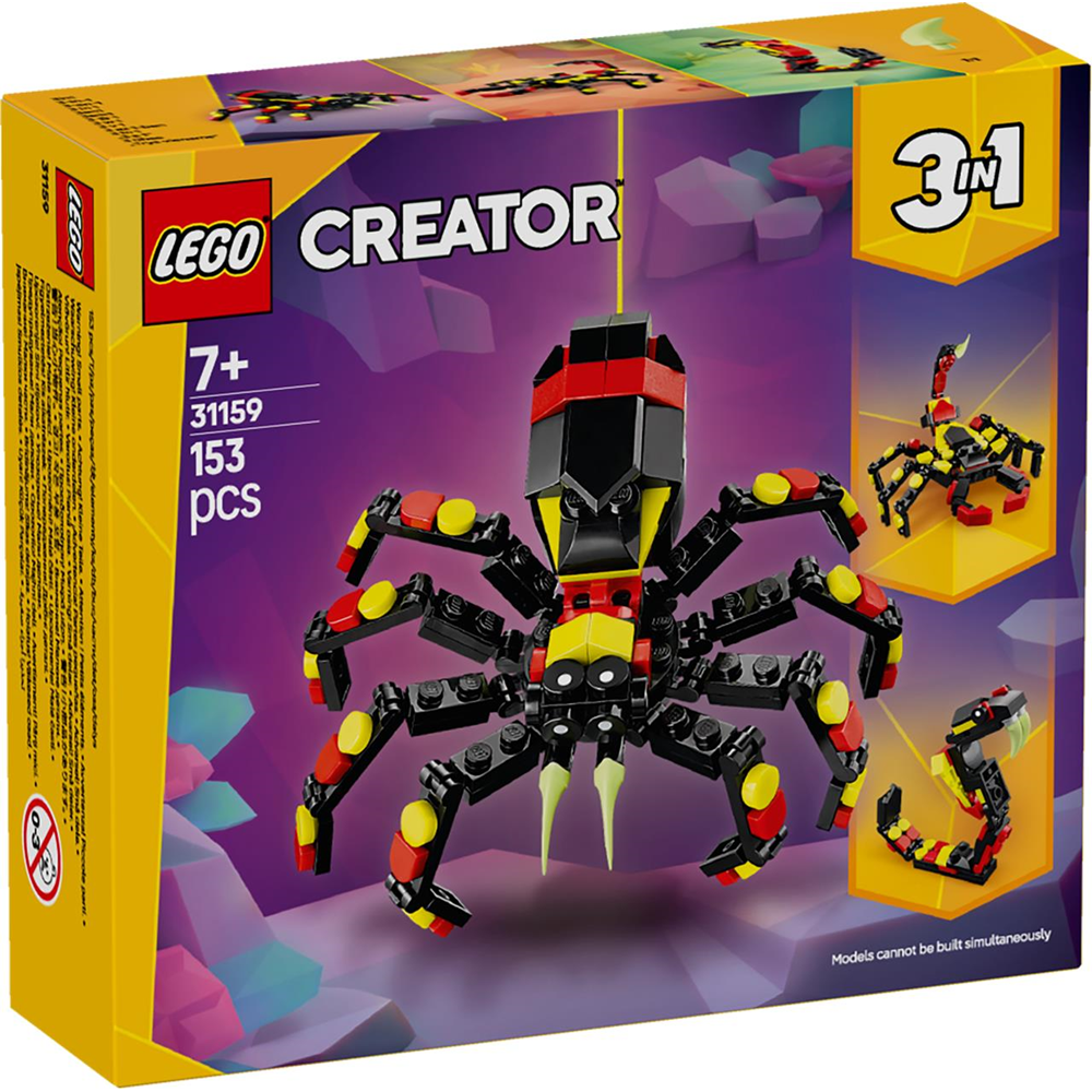 Juego de construccion Fauna Salvaje: Araña Misteriosa Lego Creator (31159)